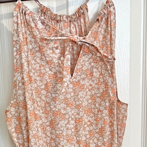 GAP Poplin Halter Cutout Midi Dress - Picture 8 of 9